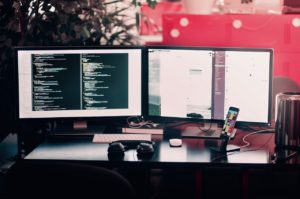 computer screen
